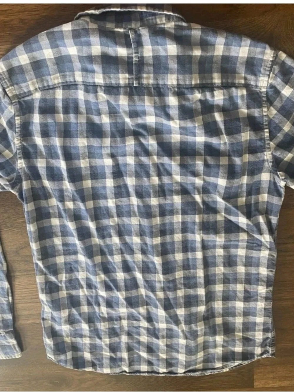 Banana Republic Men's Size Small Check Button-Down Shirt-013